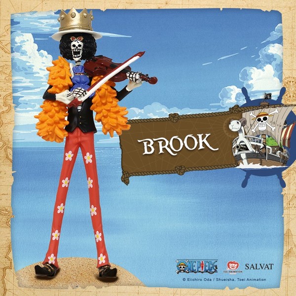 Brook, One Piece, Estudio Fénix, Hachette Collections, Editorial Salvat, Trading