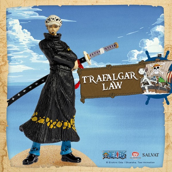 Trafalgar Law, One Piece, Estudio Fénix, Hachette Collections, Editorial Salvat, Trading