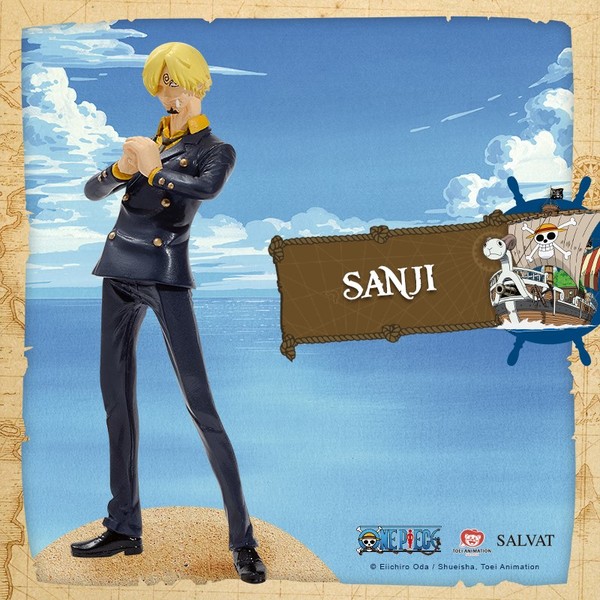 Sanji, One Piece, Estudio Fénix, Hachette Collections, Editorial Salvat, Trading