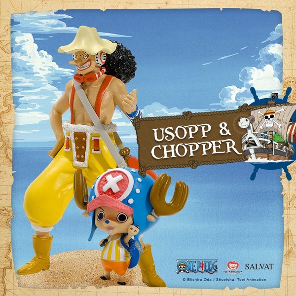 Usopp, One Piece, Estudio Fénix, Hachette Collections, Editorial Salvat, Trading