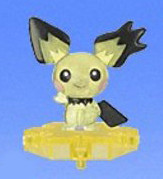 Pichu (Gizamimi, Clear), Pocket Monsters Diamond & Pearl, Bandai, Trading