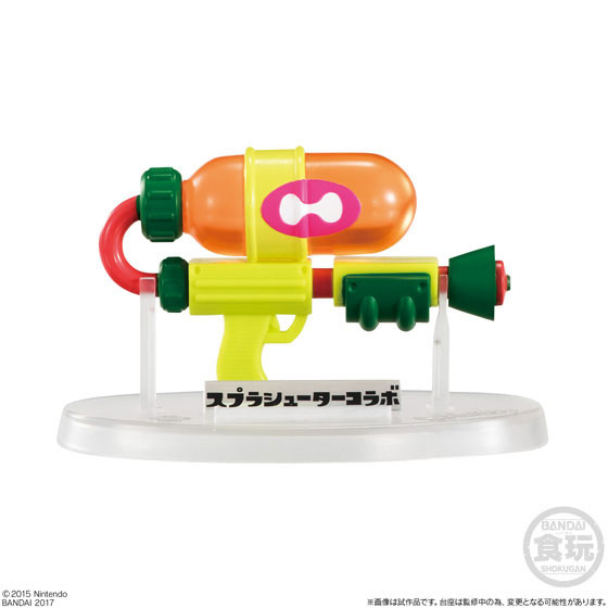 Splashooter Collab, Splatoon, Bandai, Trading, 4549660142508