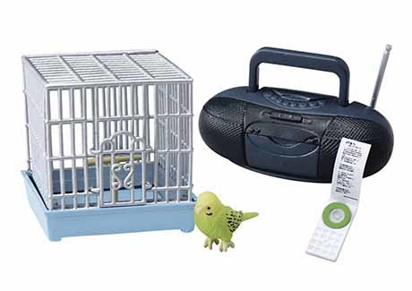 Parakeet & CD Player, Re-Ment, Trading, 4521121505312