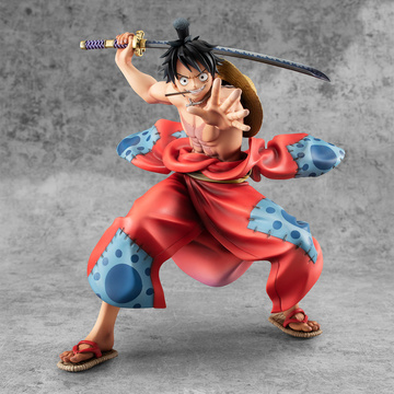 Luffy Monkey D. (Portrait of Pirates "Warriors Alliance" Luffytaro), One Piece, MegaHouse, Pre-Painted, 1/8