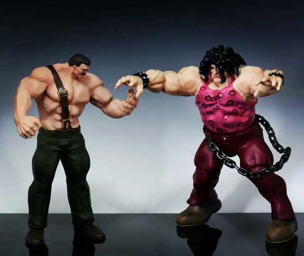 Hugo, Mike Haggar, Final Fight, Kinetiquettes, Garage Kit, 1/15