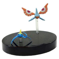 Amemoth, Ametama, Gekijouban Pocket Monsters Advanced Generation: Rekkuu No Houmonsha Deoxys, Tomy, Trading, 1/40