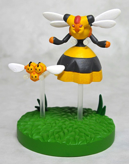 Beequen, Mitsuhoney, Pocket Monsters Diamond & Pearl, Takara Tomy, Trading, 1/40