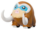 Mammoo, Gekijouban Pocket Monsters Diamond & Pearl Giratina To Sora No Hanataba Shaymin, Takara Tomy, Trading, 1/50