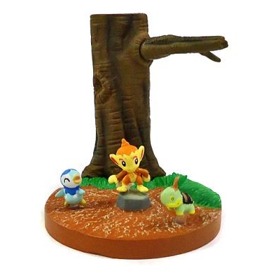 Hikozaru, Naetoru, Pochama, Pocket Monsters Diamond & Pearl, Takara Tomy, Trading, 1/40