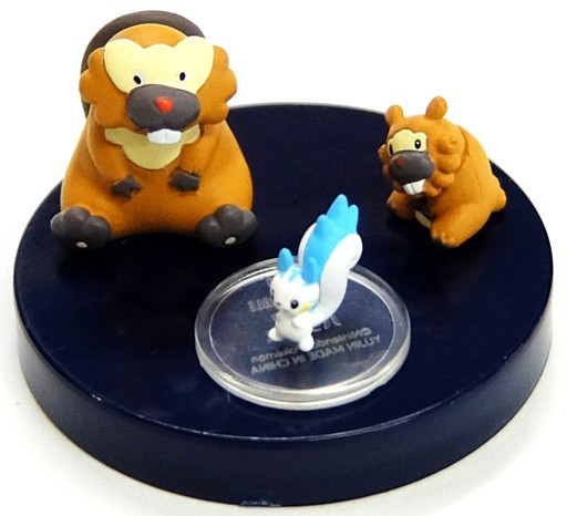 Beadaru, Bippa, Pachirisu, Pocket Monsters Diamond & Pearl, Takara Tomy, Trading, 1/40