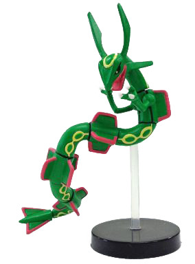Rayquaza, Gekijouban Pocket Monsters Advanced Generation: Rekkuu No Houmonsha Deoxys, Tomy, Trading, 1/40