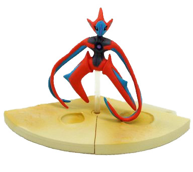 Deoxys (Attack Form), Gekijouban Pocket Monsters Advanced Generation: Rekkuu No Houmonsha Deoxys, Tomy, Trading, 1/40