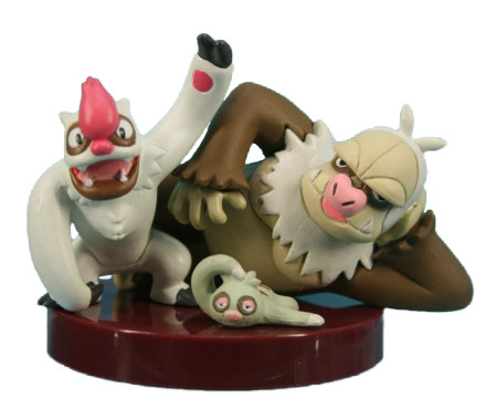 Kekking, Namakero, Yarukimono, Pocket Monsters Advanced Generation, Tomy, Trading, 1/40