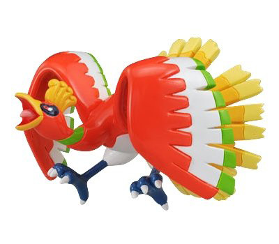 Houou, Pocket Monsters Diamond & Pearl, Takara Tomy, Trading