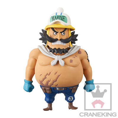 Straight Sergeant, One Piece Film Gold, Banpresto, Trading