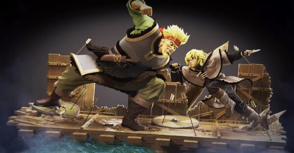 Thorfinn, Thorkell, Vinland Saga, Shinka Studio, Pre-Painted, 1/6