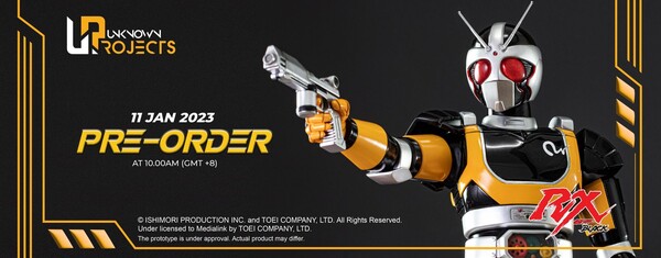 Robo Rider, Kamen Rider Black RX, Unknown Projects, Pre-Painted, 1/4