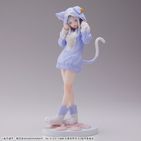 Emilia (Mofumofu Puck), Re:Zero Kara Hajimeru Isekai Seikatsu, SEGA, Pre-Painted