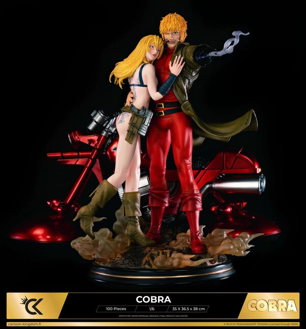Cobra, Dominique Royal (Hot Planet), Space Adventure Cobra, Cartoon Kingdom, Pre-Painted, 1/6