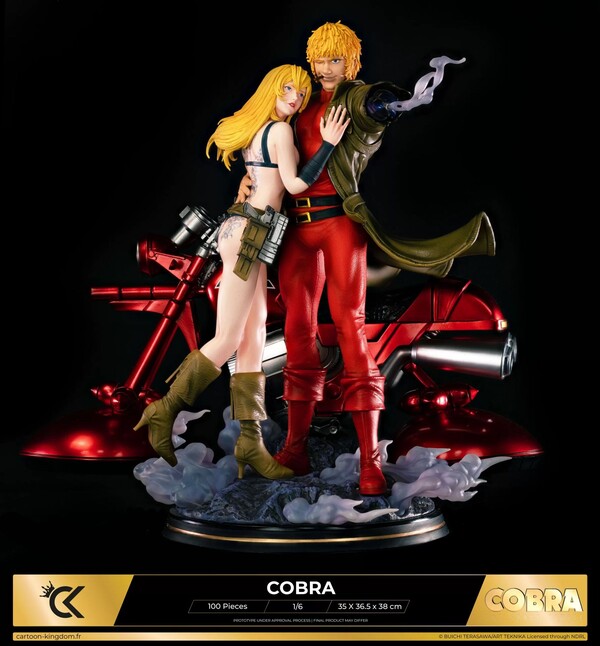 Cobra, Dominique Royal (Cold Planet), Space Adventure Cobra, Cartoon Kingdom, Pre-Painted, 1/6