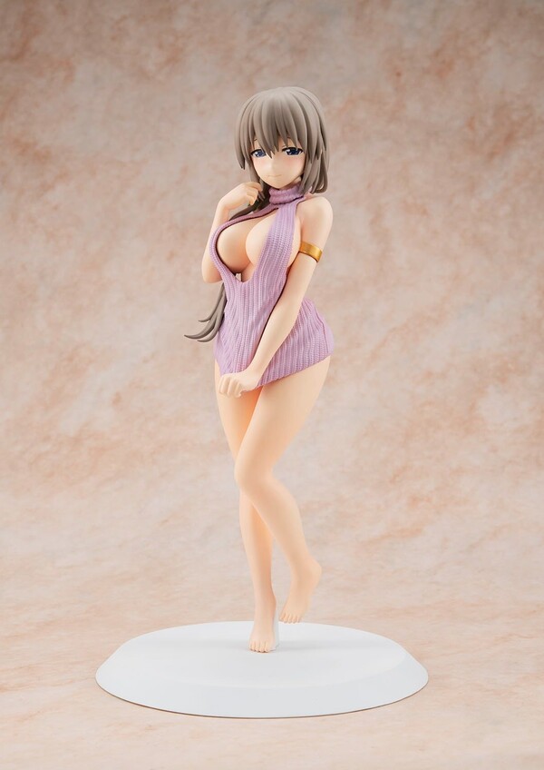 Uzaki Tsuki (Sugoi Knitwear), Uzaki-chan Wa Asobitai! ω, Good Smile Company, Kadokawa, PLUM, Pre-Painted, 1/7, 4935228557479