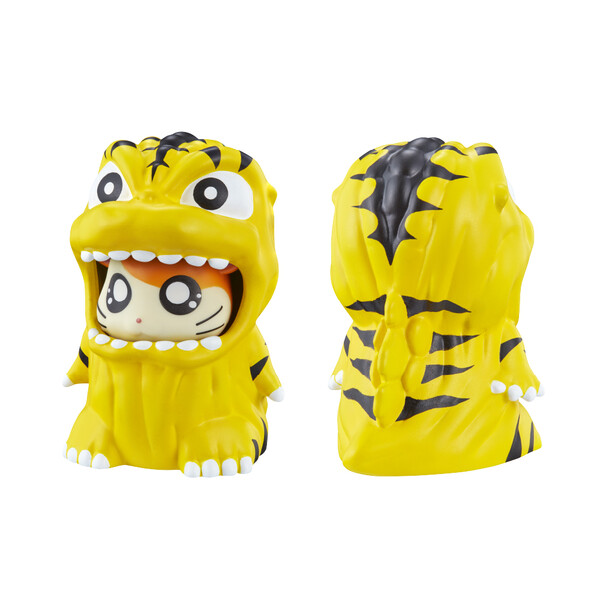 Gojira, Hamutarou (Hanshin Tigers Yellow), Gojira, Tottoko Hamtaro, Bandai, Pre-Painted