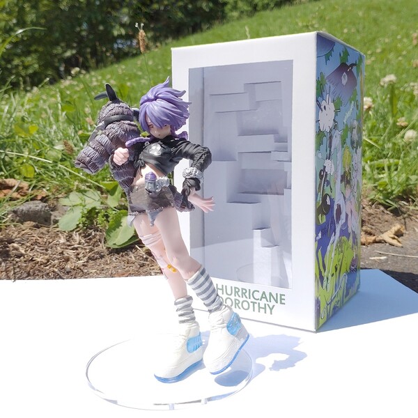 Indiscriminate! Full Power Kaseki Girls "Hurricane Dorothy" (Purple Hair), Original, Daydream, Pre-Painted
