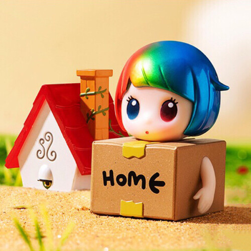 Hapico (Home & Sleepy House), Original, Pop Mart, Pre-Painted