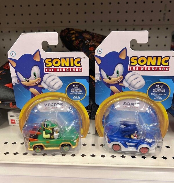 Vector the Crocodile (Beat Monster), Sonic The Hedgehog, Team Sonic Racing, Jakks Pacific, Pre-Painted