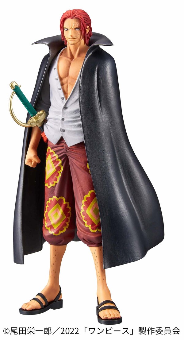 Akagami No Shanks, One Piece Film Red, Bandai Spirits, Pre-Painted