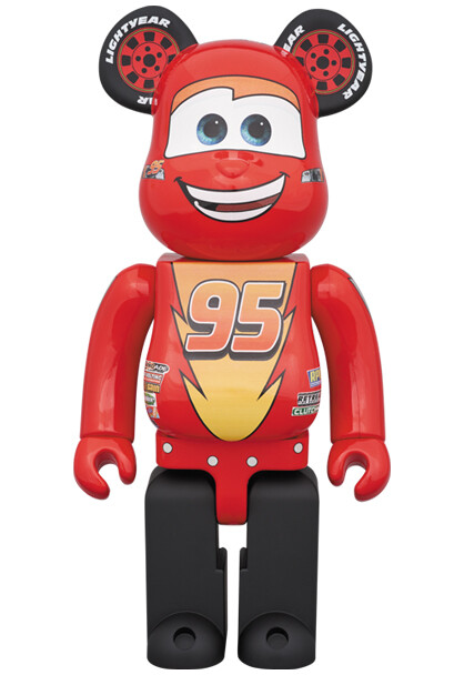 Lightning McQueen, Cars, Medicom Toy, Action/Dolls