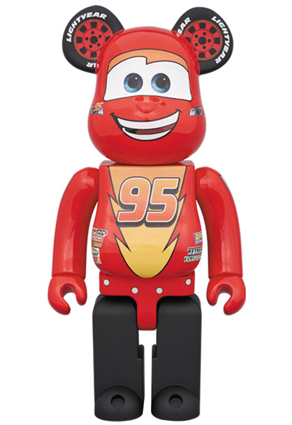 Lightning McQueen, Cars, Medicom Toy, Action/Dolls