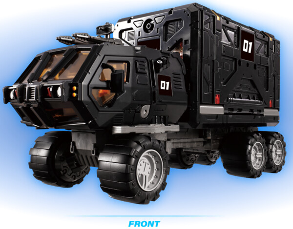 Tactical Carrier <Black>, Diaclone, Diaclone Tactical Mover, Takara Tomy, Action/Dolls, 1/60