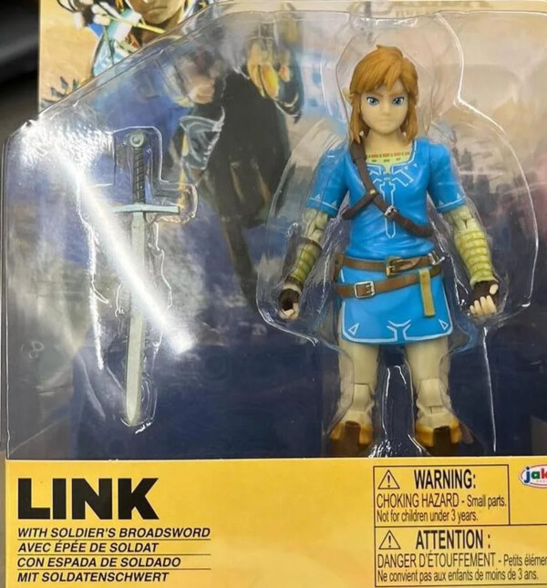 Link, Zelda No Densetsu: Breath Of The Wild, Jakks Pacific, Action/Dolls