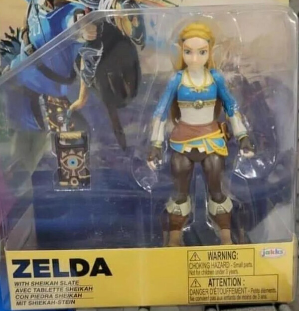 Zelda Hime, Zelda No Densetsu: Breath Of The Wild, Jakks Pacific, Action/Dolls