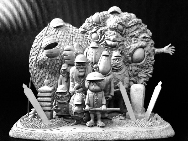 Adobarana, Hyakume, Kiba Gurui, Kitaro, Mammoth Otoko, Medama-Oyaji, Nezumi Otoko, Gegege No Kitaro, Tsuukai Goraku Gekijou, Garage Kit