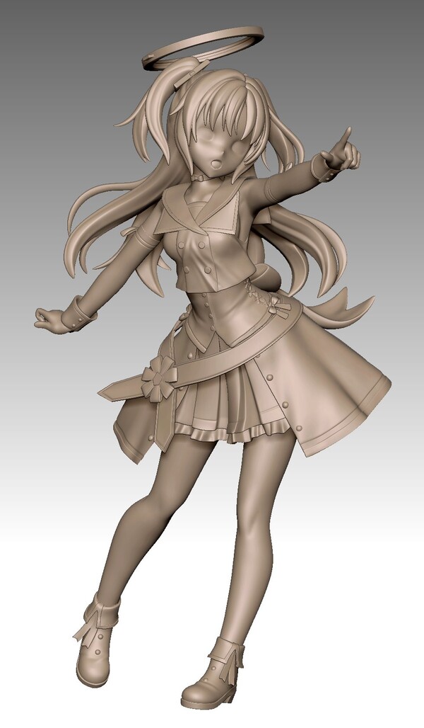 Hayase Yuuka (Itazura☆Straight), Blue Archive, Ichigeki Sanmanhatsu, Garage Kit
