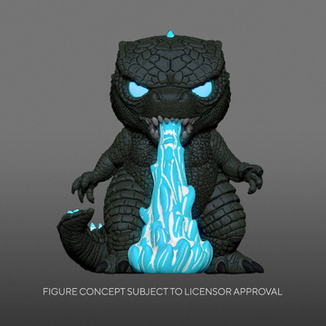 Gojira (#1018 Heat Ray Godzilla Glow in the Dark), Godzilla Vs. Kong (2021), Funko, Pre-Painted