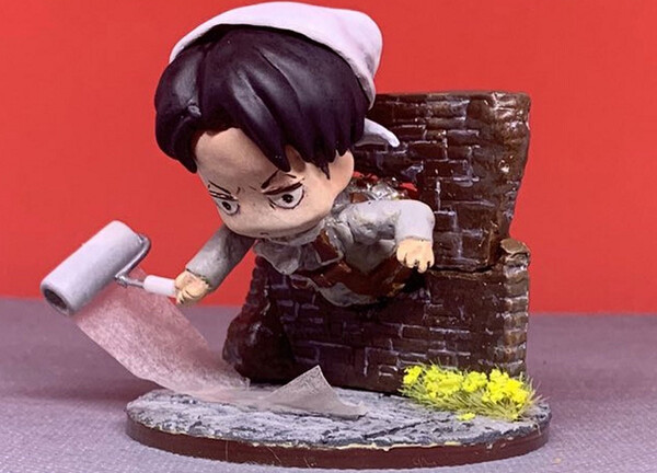 Levi (Kabeshiri o Souji Heichou), Shingeki No Kyojin, Nobi Tar's End, Garage Kit