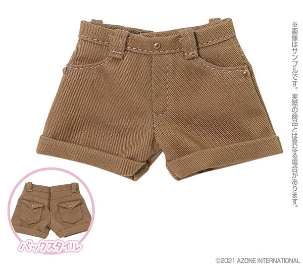 Roll Up Short Pants II (Caramel), Azone, Accessories, 1/6, 4573199923222