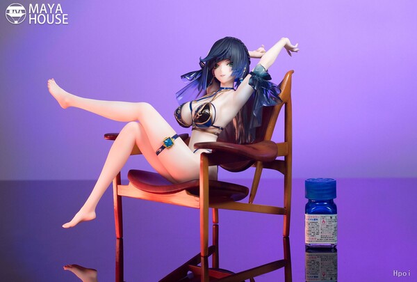 Yelan, Genshin Impact, Biao Jia Moxing Fang, Maya House, Garage Kit, 1/7