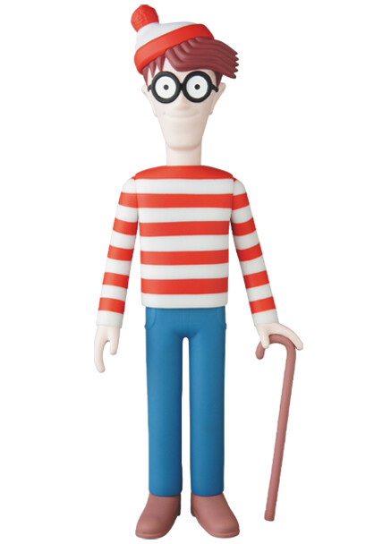 Wally, Where's Wally?, Medicom Toy, Pre-Painted, 4530956213361