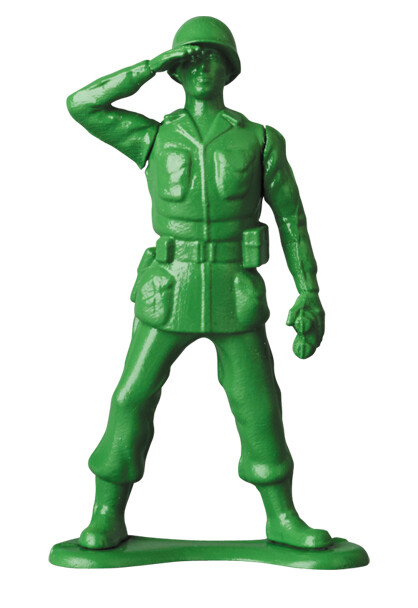 Green Army Men, Toy Story, Medicom Toy, Pre-Painted