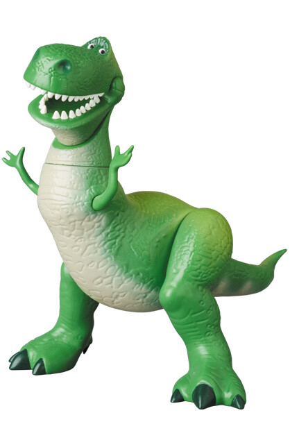 Rex, Toy Story, Medicom Toy, Pre-Painted