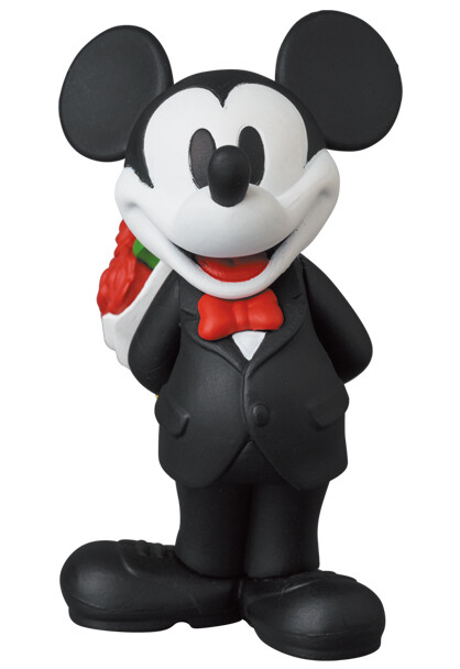 Mickey Mouse (w/Bouquet, Normal), Disney, Medicom Toy, Pre-Painted