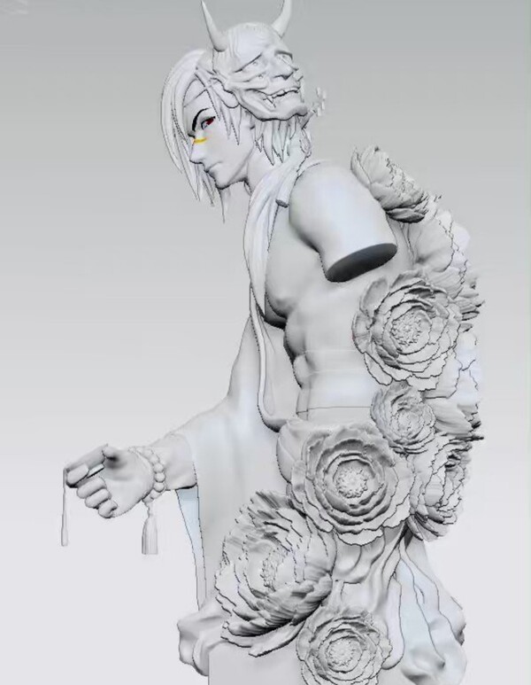 Koujaku, DRAMAtical Murder, Onigiri, Garage Kit, 1/7