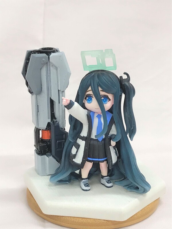 Tendou Arisu (Chibi Character), Blue Archive, Mikan Kappa, Garage Kit