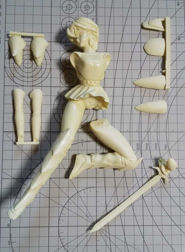 Luna de Rimzbel, Majuu Senshi Luna Varga, Zero Creative & Works, Garage Kit, 1/8