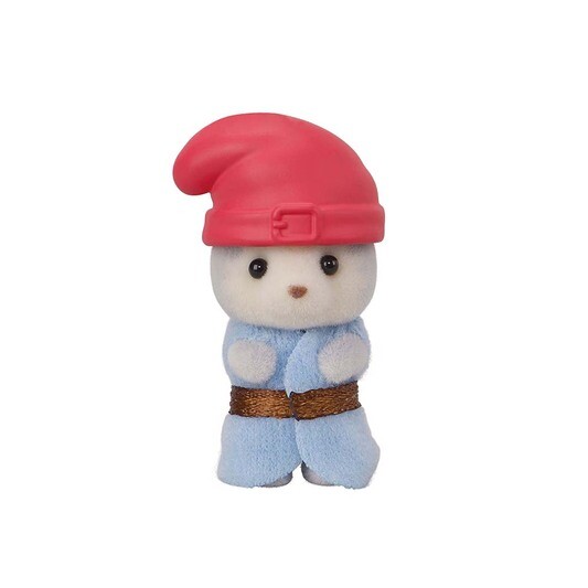 Little Husky Baby And Dwarf Hat, Sylvanian Families, Epoch, Trading