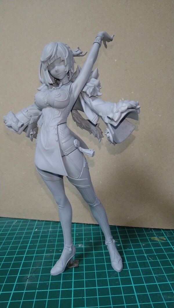 Yelan, Genshin Impact, Waka Waka, Garage Kit